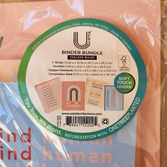 Pink binder bundle - Picture 3 of 5